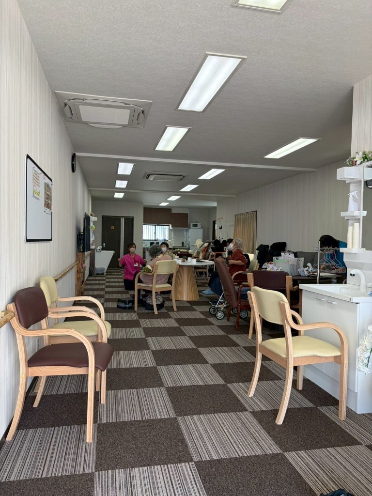 バリアフリーのフロア
